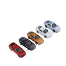 60x 1:200 Plastic Car Mini Street Parking Scenery Landscape Layout Accessory
