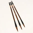 3pcs/set Three Sizes Retro Chinese Calligraphy Brush Writing Handwriting Wolf