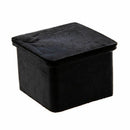 Rubber Chair Cupboard Foot Castor Cups Cover Floor Protector 4 Pcs Y5E9