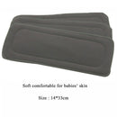 1PC Reusable 4 Layer Bamboo Charcoal Insert Baby Washable Cloth Diaper Nappy Use