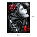 Beauty Witch 5D Full Drill Diamond Painting Embroidery DIY Craft Needlework