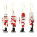 9Pcs Christmas Nutcracker Ornaments Set for Home Patio Office Party Decor