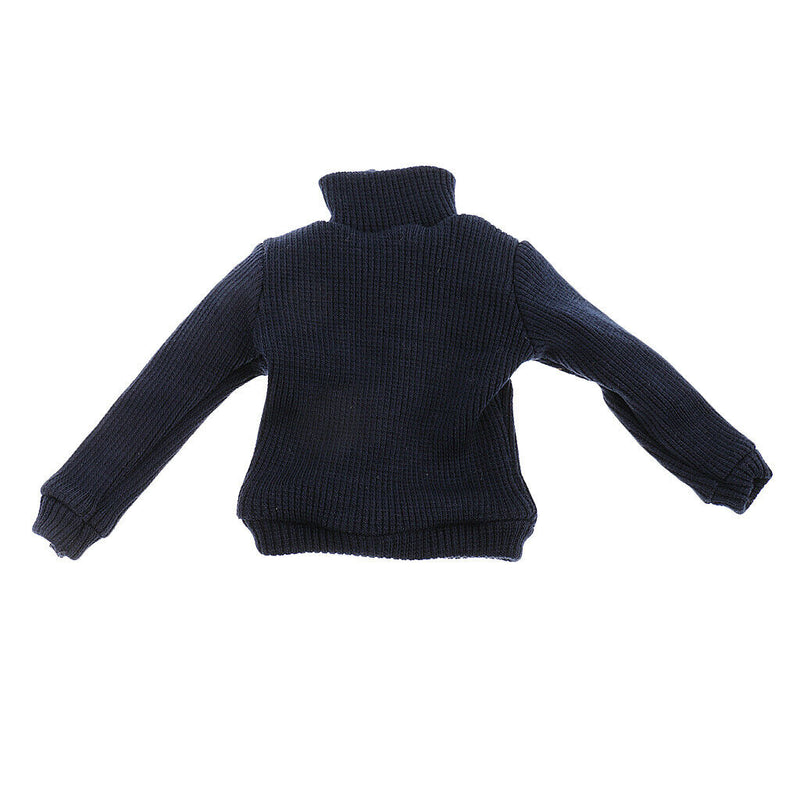 1/6 Neck Zipper Design Pullover Knitted For 12 Inch HT Action