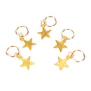 80Pcs Decorations Pendants Dreadlocks Beads Metal Cuffs Hair Rings Clips FT