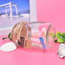 Glass Cover Dried Flower Vase Terrarium Bottle Micro Landscape Container Dec BX