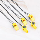 1Pc/Set 2 In 1 Camping Whistle Compass Climbing Outdoor Campass Multifunction M&