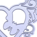 2pcs Heart Butterfly Stencils Scrapbook Embossing DIY Cutting Die Card Gift SN9F