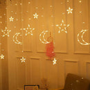LED Curtain Lamp String Neon Light Xmas Wedding Party Neon Light (Warm) A