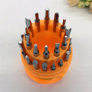 Multi-Bit Repair Tools 30-in-1 Screwdriver Set Electronics Phone Laptop Repair