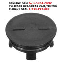 1Pc Cylinder Head Rear Cam Plug with Seal 12513 P72 003 225 01023 310 accs FT