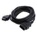 5m OBDII OBD2 16 Pin Male to Female Extension Diagnostic Cable Adapter