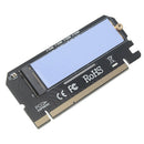 M.2 NVMe SSD NGFF TO PCI-e 3.0 16x adapter M-Key interface card Full speed