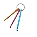 3pcs Mixed Aluminum Crochet Hook Knitting Knit Needle Weave Yarn DIY Tool Set