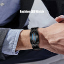 Electronic Watch 30M Waterproof Quartz Wrist Bracelet Watch Stainless Steel LED