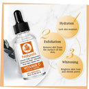 Vitamin C plant extract facial brightening moisturizing revitalizing essence