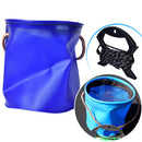 1 Pcs Fishing  Folding Waterproof Bucket Outdoor Camping Collapsible Tool B Bj
