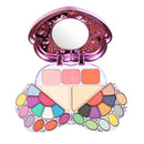 Multi Color Facial Concealer Powder Cheek Blush Eyeshadow Makeup Palette Set