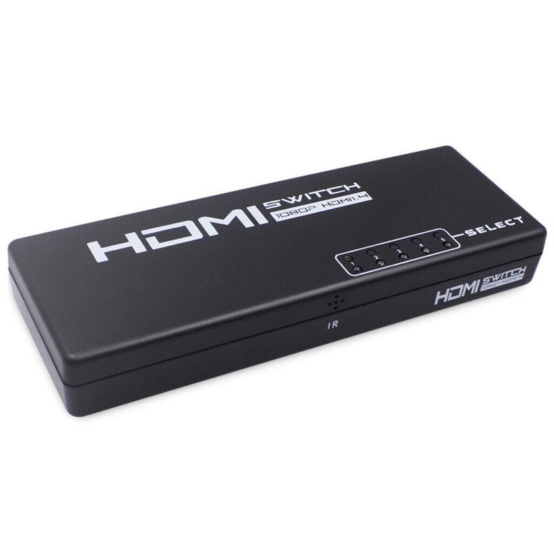 6Ports HDMI Switch Selector With IR Remote Control (5 X Inputs To 1 X Output)