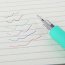 5 Colors 0.7mm In One Retractable Ballpoint Pens Mechanical Pencil School Office