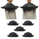5pcs Black Haircut Cape Cloak Hairdressing Salon Cape Beard Shaving