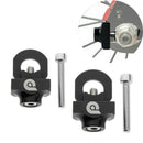 2Pcs Alloy Compact Bike Chain Tensioner 14'' Bicycle Tightener Fastener Adjuster