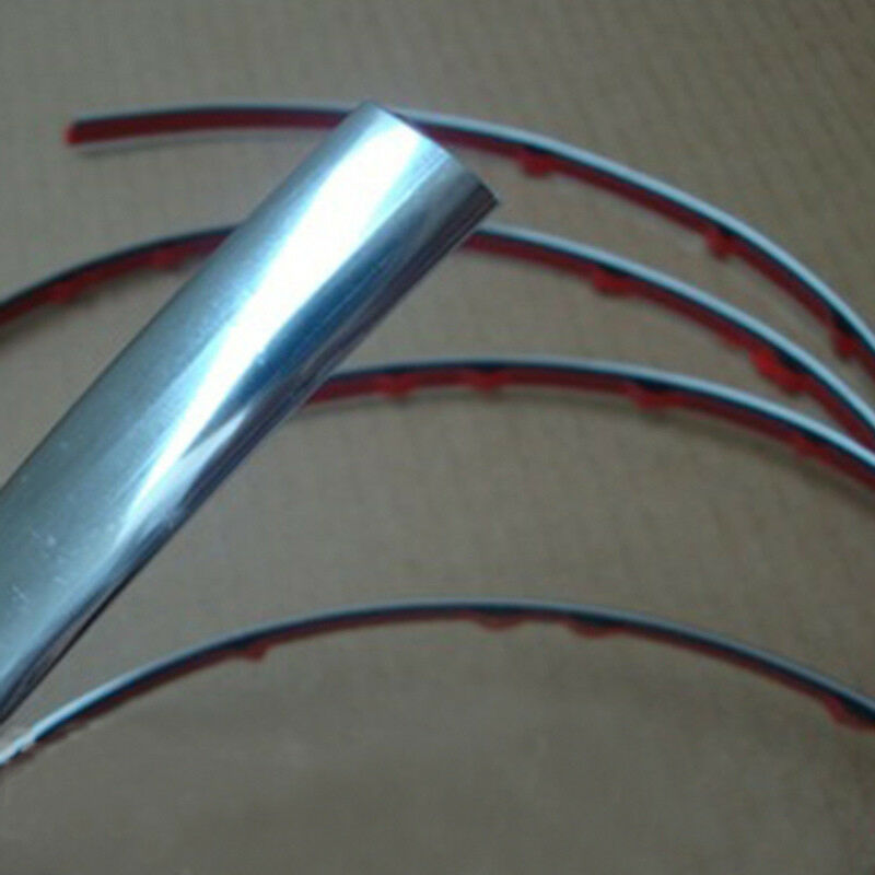 22mm x 1m Chrome Moulding Trim Strip Car Door Scratch Protector Edge Guard Cover