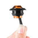 10Pc Amber Yellow Small Round Side Marker lights 3LED Button lamps lor PTC