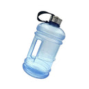 2200ml Blue PETG Portable Mug Sports Water Dumbbell Bottle For Fitness Room