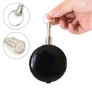 Super strong metal neodymium magnet keychain split ring pocket keyring holder LJ