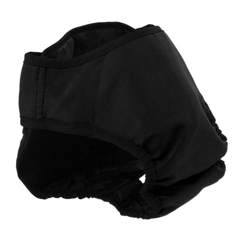Pets Physiological Pants Female Dog Menstruation Sanitary Shorts (Black XS)