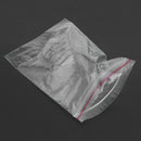 100 pieces 12*8cm Transparent Plastic Seal Zip Closure Zip Closed Bag