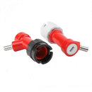 2PCS 1/4 Tall Pin Lock Corny Keg Home Brewing Connector Coupler Set Home BreV7D7