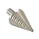13 Step Spiral Groove Conical Cone Drill 5-35mm Titanium HSS Bit Set Cutter OZ
