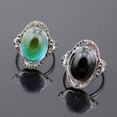 1 PC New Mood Ring Changing Color Fashion Adjustable Temperature Control Emotion
