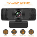 P10 Full HD 1080P Web Camera with Built-in Mic USB Driver Free Webcam for PC