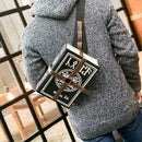 Unique Magical Spell Book Messenger Crossbody Bag Gift Large Capacity Adju A4U0