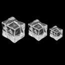 20Pcs Artificial Acrylic Ice Cubes Crystal Barwar Wedding Decor - 2.5Cm R7V9