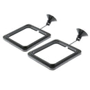 2 Pcs Practical Floating Food Square - Reduces Waste & Maintains Water Quality