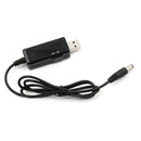 USB Boost Cable 5V Step Up to 9V 12V Voltage Converter 1A Step-up Display B Gw