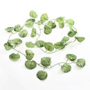 Artificial Plastic Begonia Leaf Garland Plants Vine Foliage Flower Home Decor li