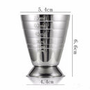 Measuring Shot Cup Ounce Jigger Bar Cocktail Drink Mixer Liquor Measuring C W7A5