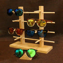 Wood Sunglass Glass Rack Frame Display Stand Holder Organizer