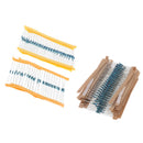 600pcs 30 Values x 20pcs 1/4W Resistor Kit Metal Film Resistors Assortment