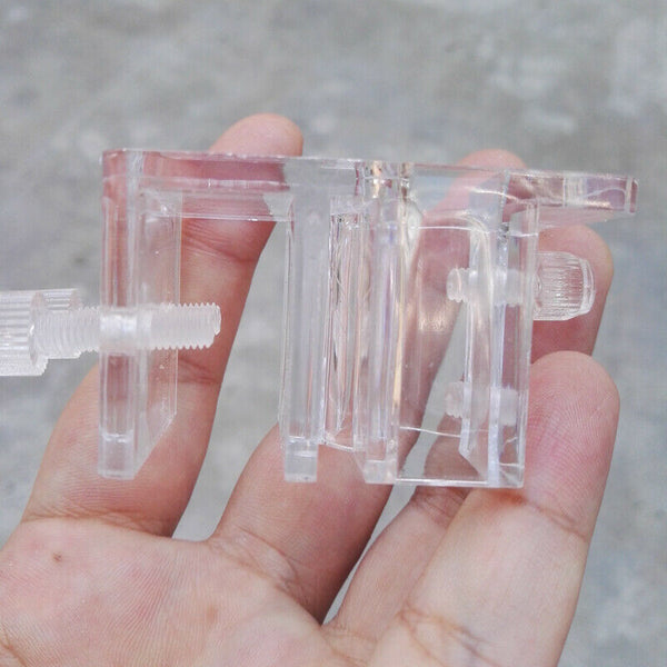 Filter Aquarium Tube Pipe Transparent Acrylic Accessories Lily Glass Support