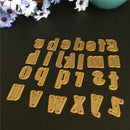 Excellent 26pcs Metal Steel Alphabet Letter A-Z Cutting Dies Stencils Cr lj