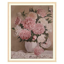 DIY Full Drill Diamond Painting Peony Embroidery Kits Needlework Set Decor