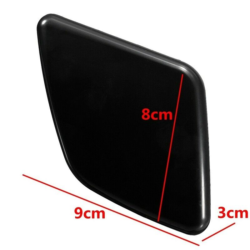 Pair L+R Side Headlight Bumper Washer Cap Jet Cover for Volvo XC90 2007-201