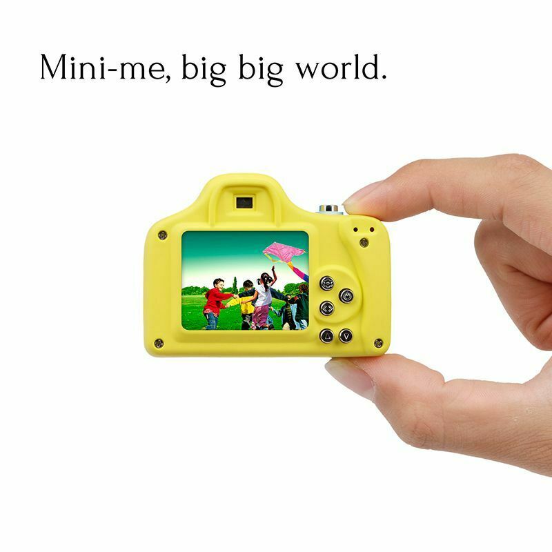 1.5 Inch 2MP 1080P Mini LSR Cam Digital Camera for Kids Baby Cute Cartoon M