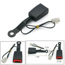 Car Front Seat Belt Lock Buckle Socket Plug Connector w/ Warning Cable Accessory