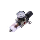 Copper Spray Gun Air Pressure Regulator Gauge In-line Water Trap Filter A